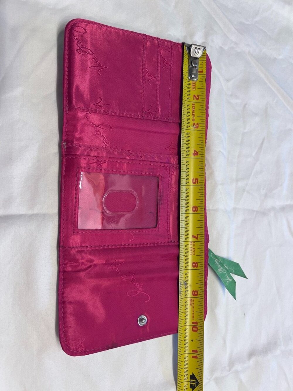 Vera Bradley Tutti Frutti Euro Wallet - Retired Quilted Cotton Trifold - Picture 10 of 12